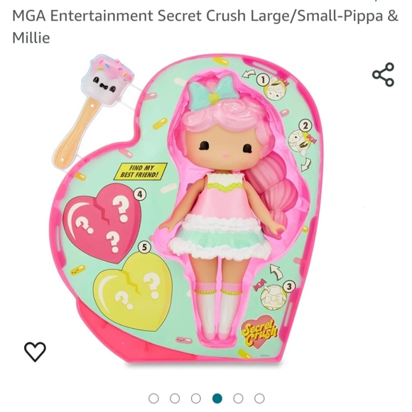 MGA Entertainment Secret Crush Large/Small-Pippa & Millie - Picture 2 of 8